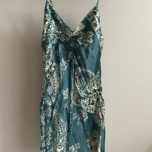 Paisley Zara silk dress